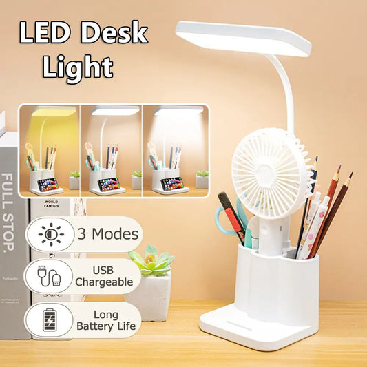 3-Color Control Mode LED Desk Lamp