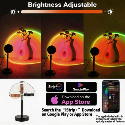 Sunset Lamp W/ App/Remote Control
