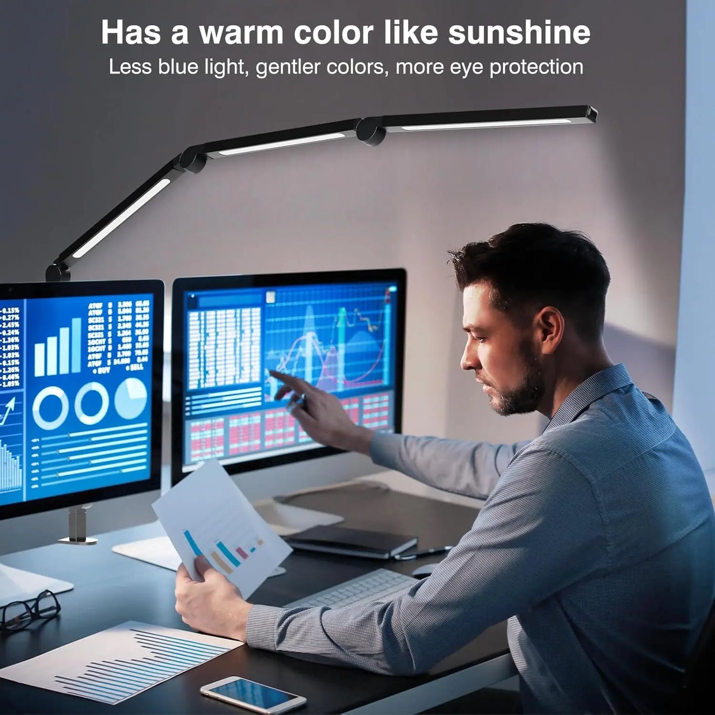 Segrass Bright LED Desk Lamp