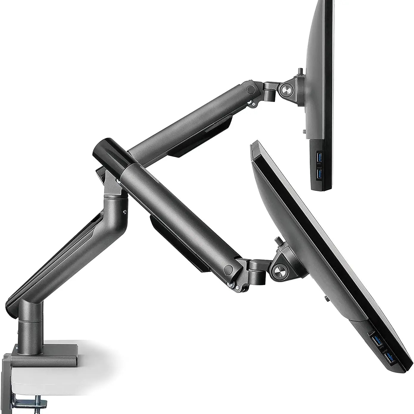 POUT - E12 Dual Monitor Arm 