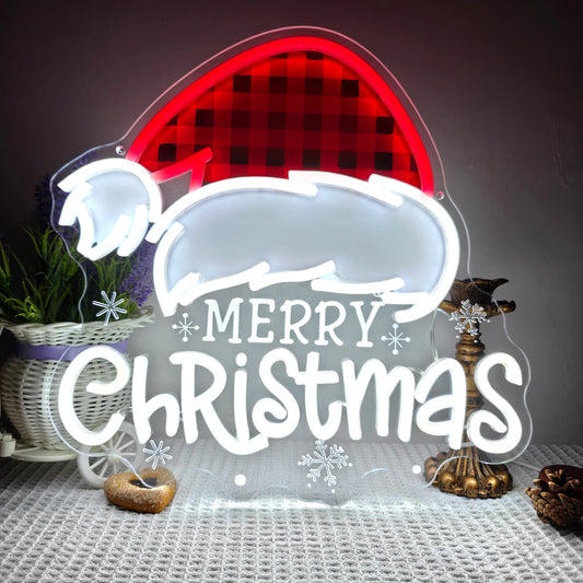 Merry Christmas Neon Signs for Wall Decor\