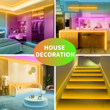 300FT (3 X 100FT) Smart RGB Led Strip Lights