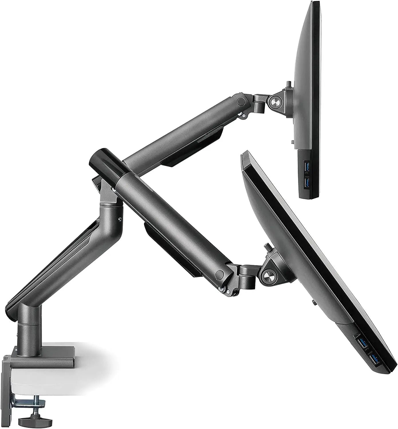 POUT - E12 Dual Monitor Arm 