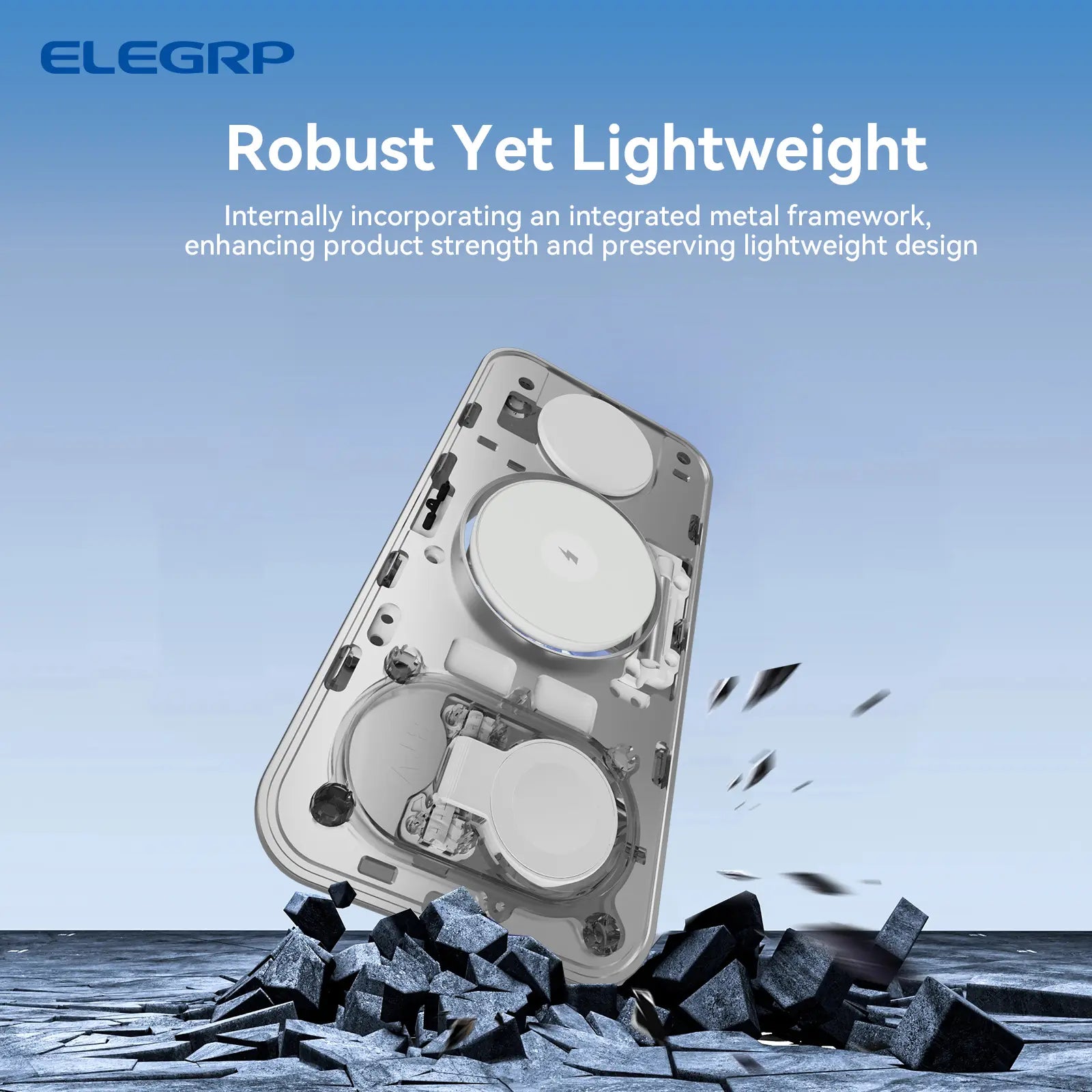 ELEGRP Wireless Apple Charging Station