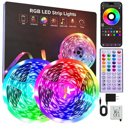 100Ft LED Strip Lights, Bluetooth Smart App