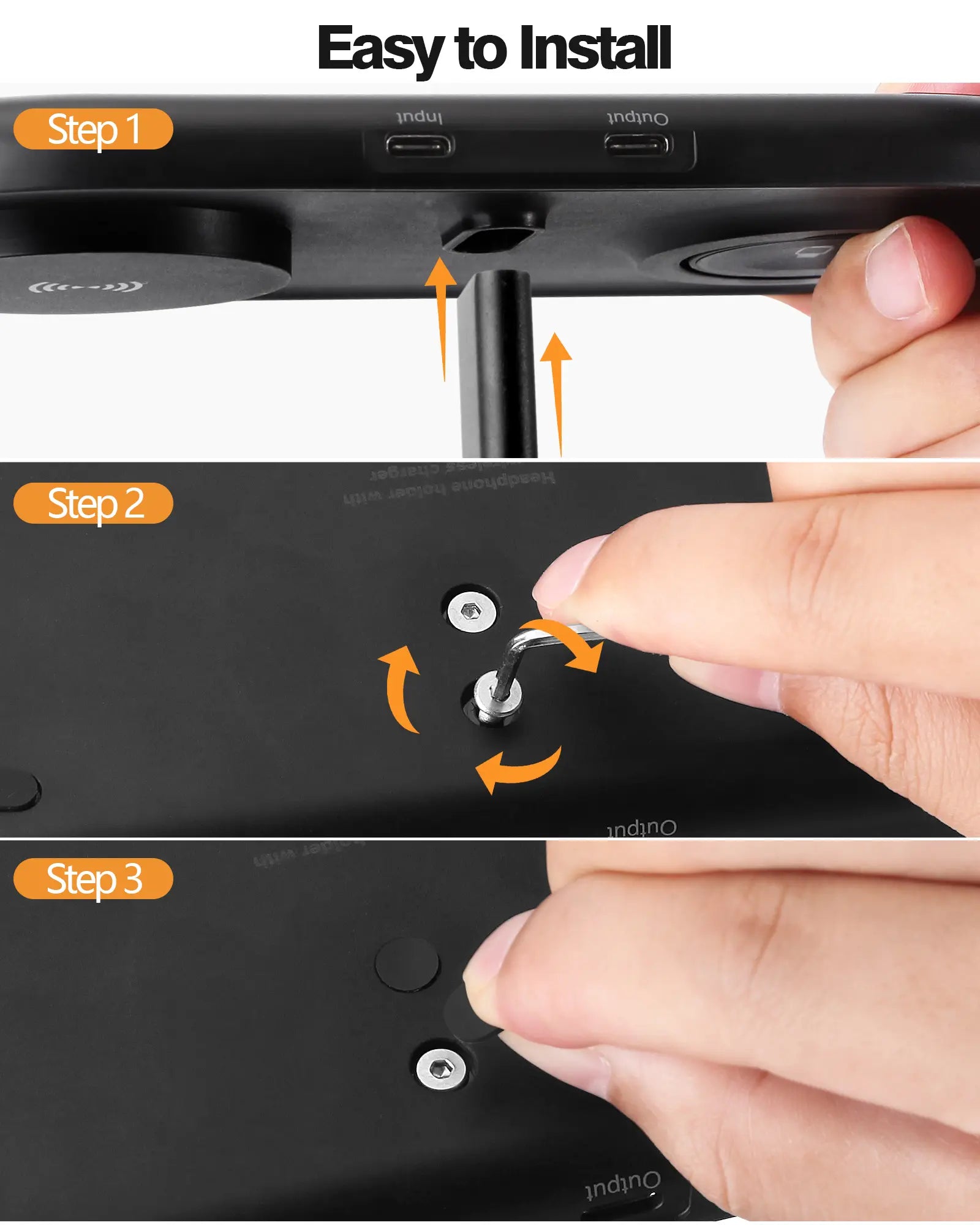 3-In-1 Headphone Stand