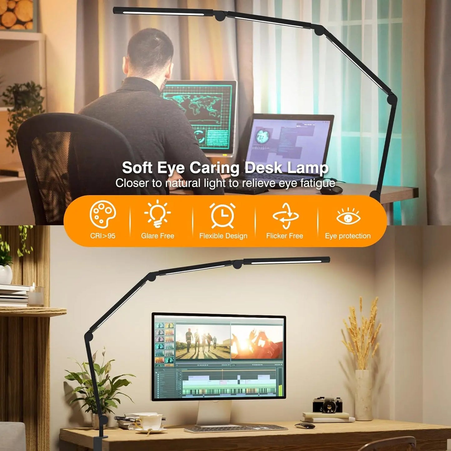Segrass Bright LED Desk Lamp