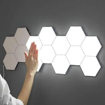Hexagonal Design Wall Mounted LED Light