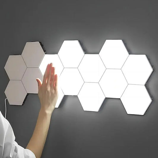 Hexagonal Design Wall Mounted LED Light