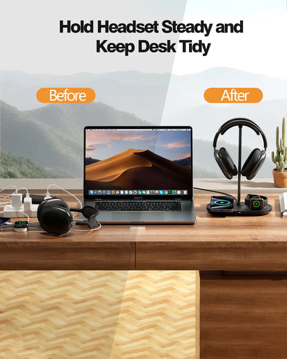 3-In-1 Headphone Stand