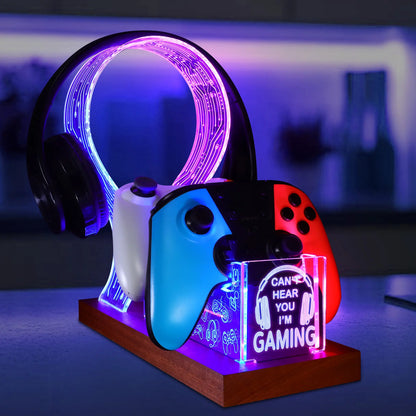 Acrylic Light up Headphone Stand