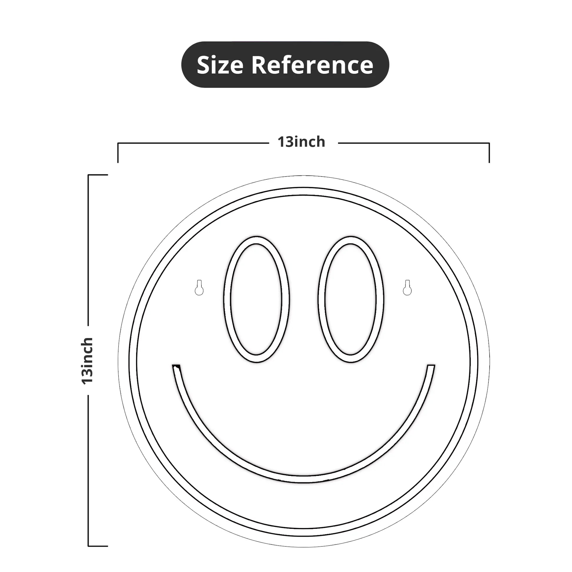 Smile Face Neon Sign