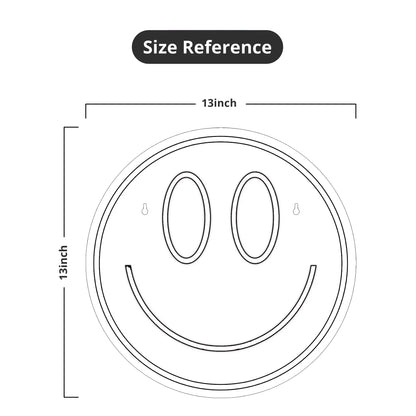 Smile Face Neon Sign