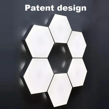Hexagonal Design Wall Mounted LED Light