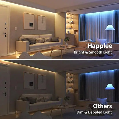 Happlee LED Strip Lights Smart with App Control Remote