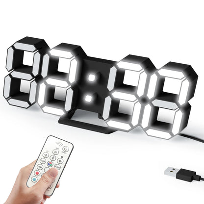 Digital 3D Led Clock
