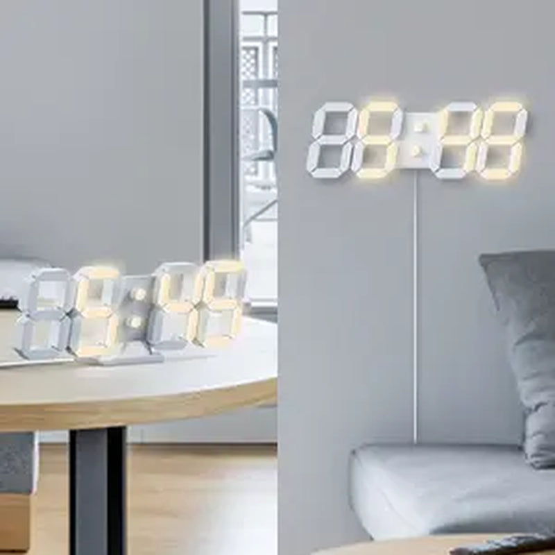 Digital 3D Led Clock