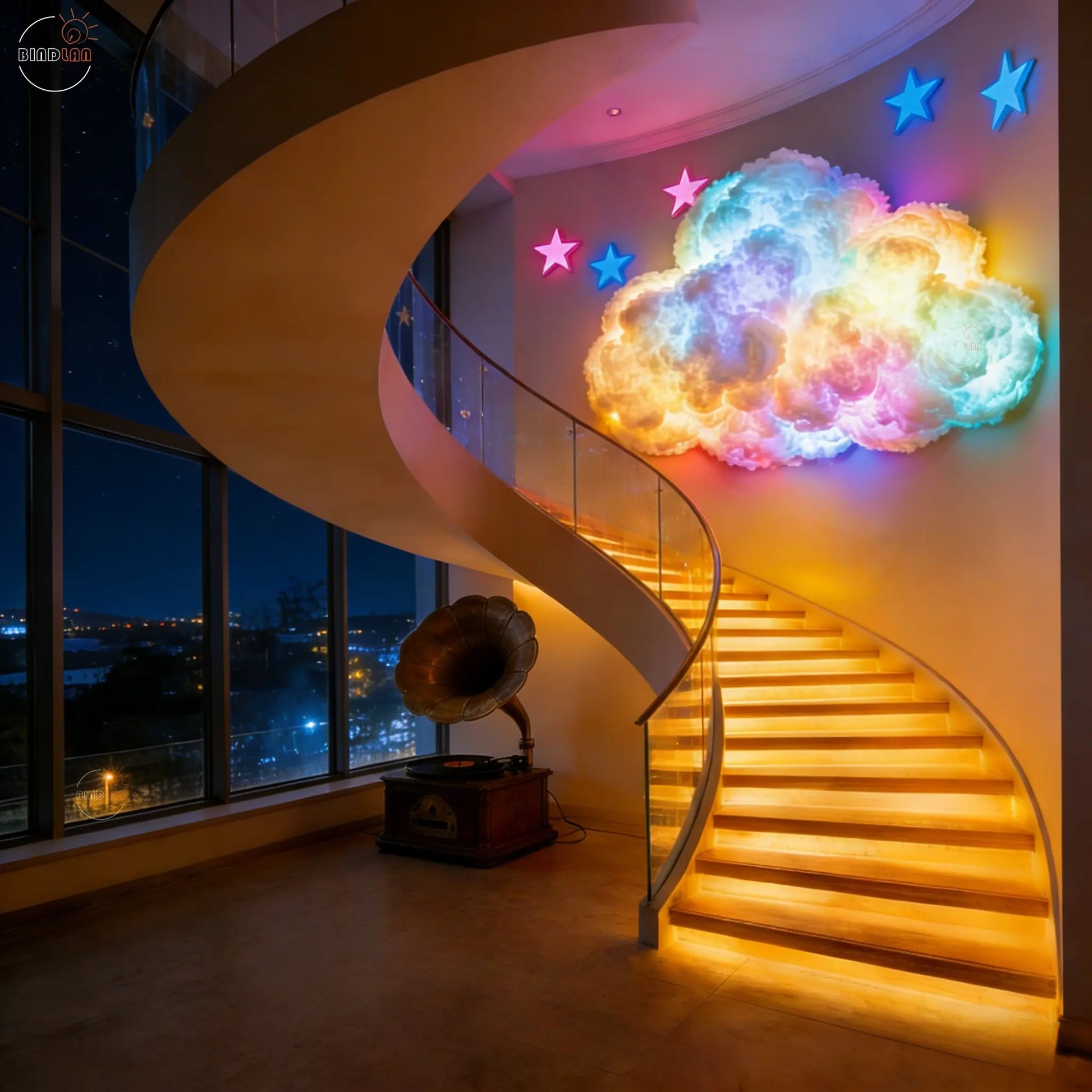  LED Thunder Cloud Light 