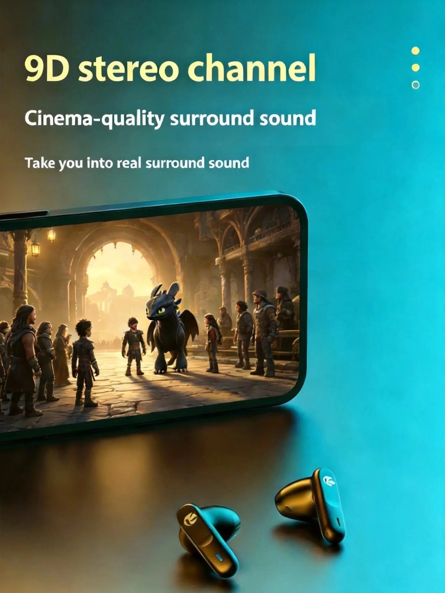 Sports Car Design Black Wireless Earbuds, Bluetooth 5.4 In-Ear Headphones with Low Latency & Long Battery Life, Portable Audio for Sports Daily Commute – Father‘S Day Gift for Dad