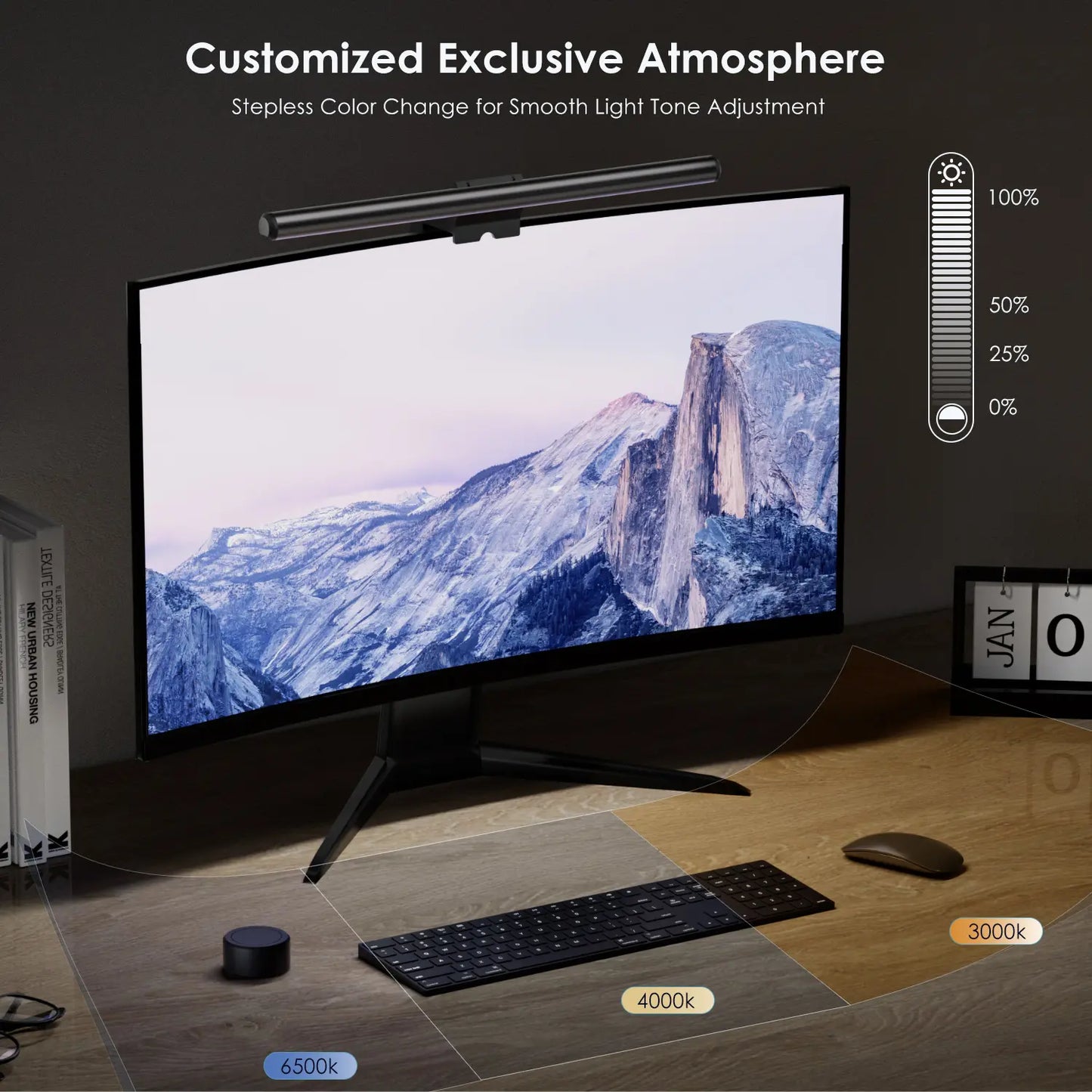  Professional Dual Control Monitor Light Bar
