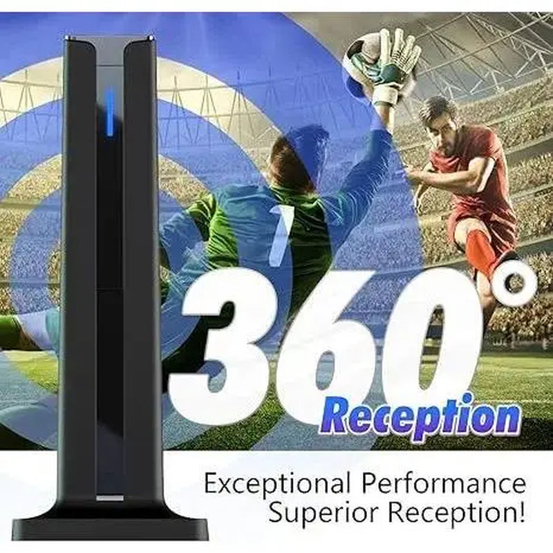 TV Antenna Digital HD Antenna 1080P 4K Ultra HD Indoor Long Range High-Quality Signal for Home Entertainment Full HD NBC ABC HSN