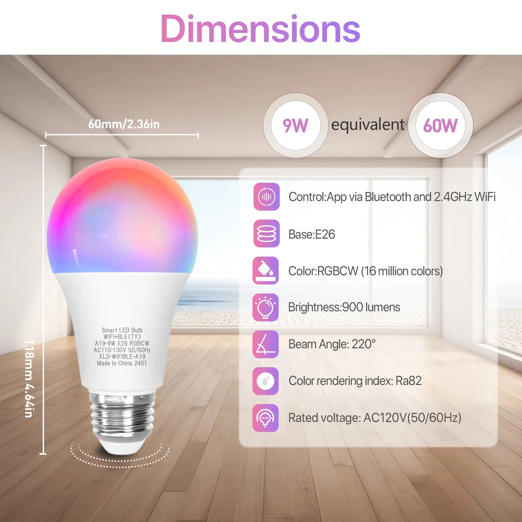 Smart LED Light Bulb