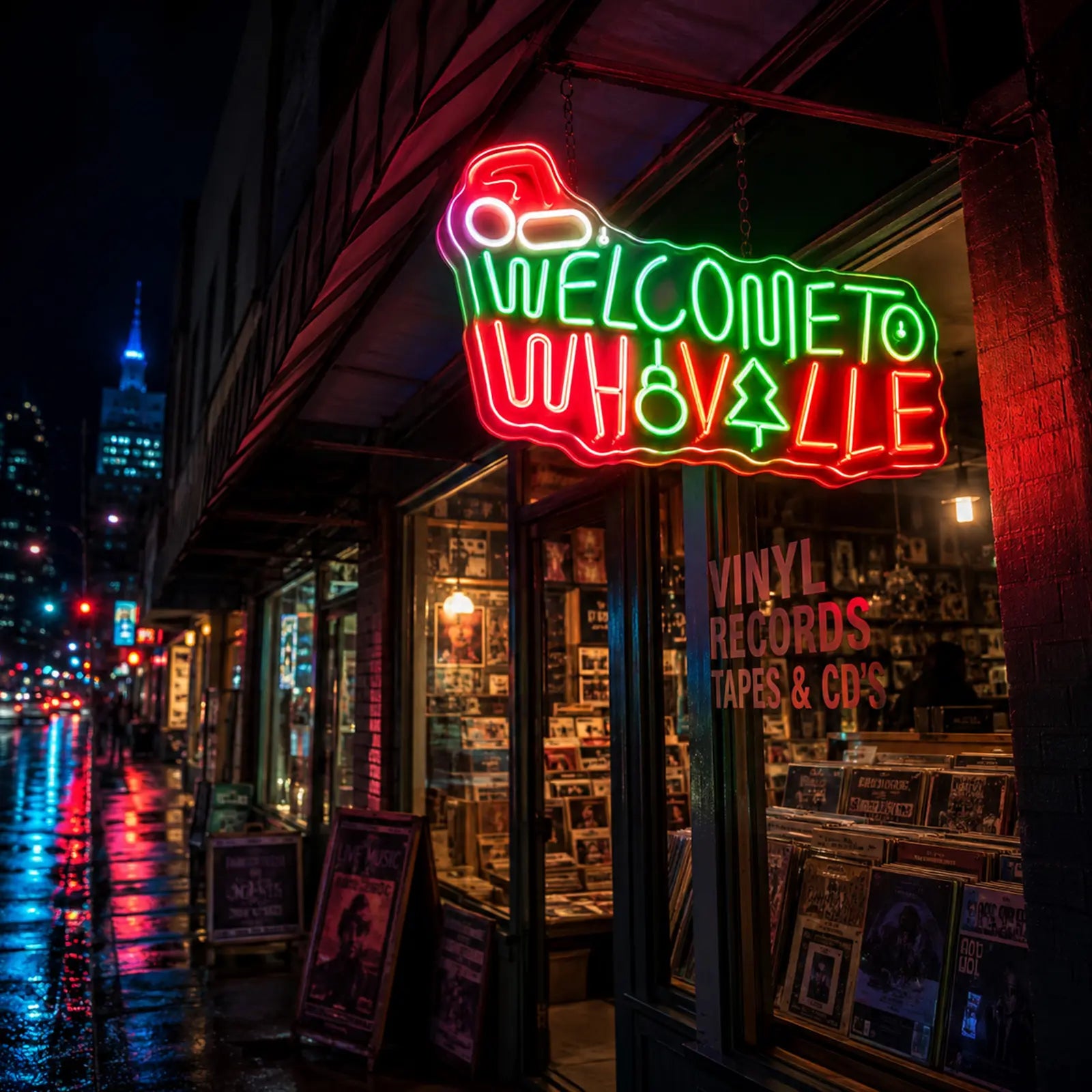 Welcome to Whoville Neon Sign