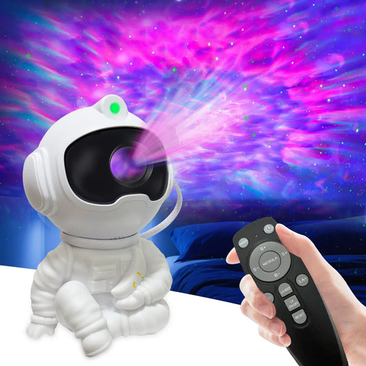 Astronaut Star Projector Galaxy Night Light