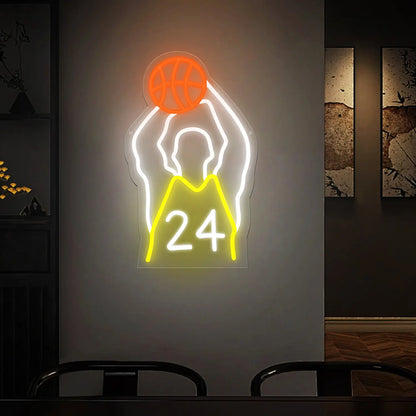Basketball Neon Sign