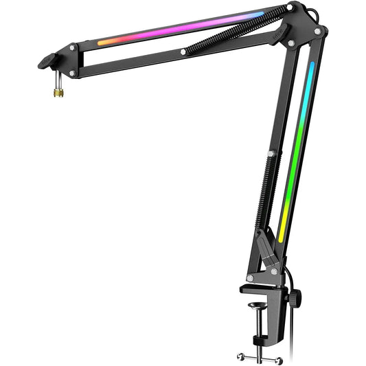 FIFINE BM38 RGB Microphone Boom Arm