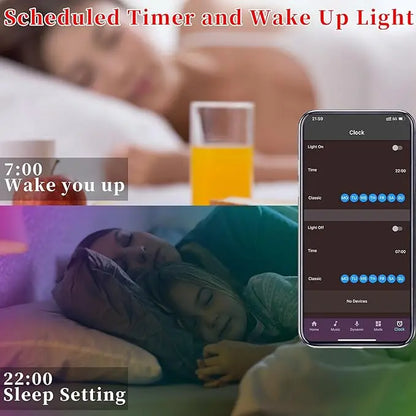 Happlee LED Strip Lights Smart with App Control Remote