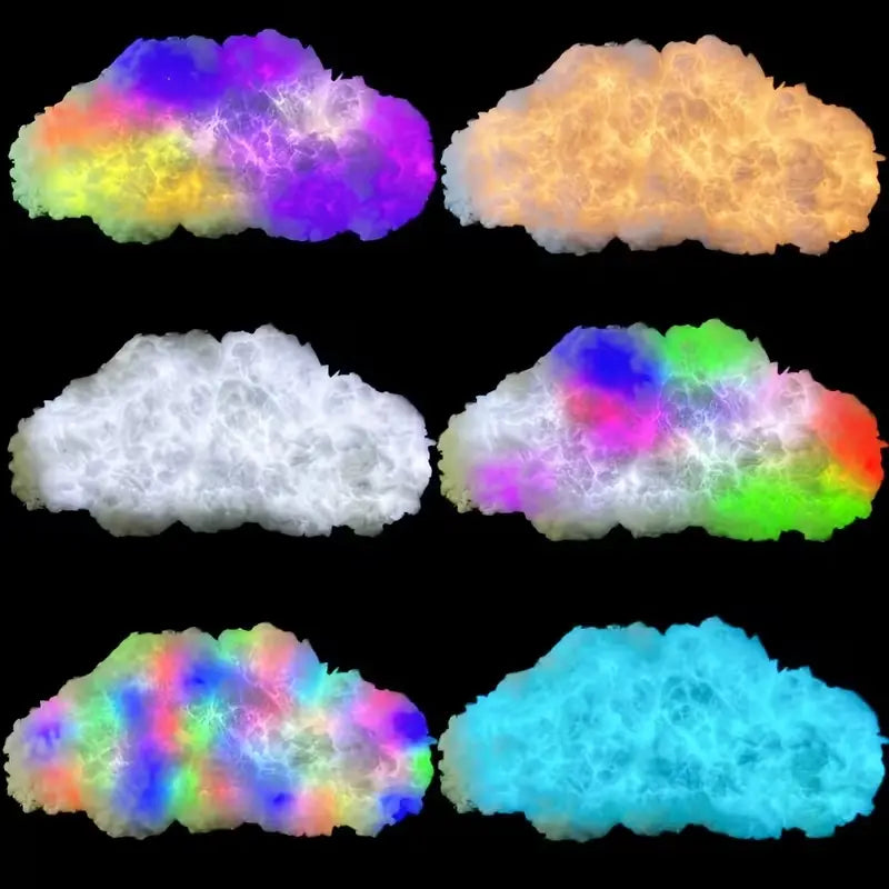 3D RGB LED Cloud Light 