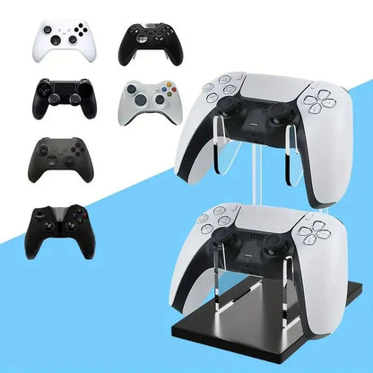 3-Layer Compact Game Controller Stand & Headphone Stand