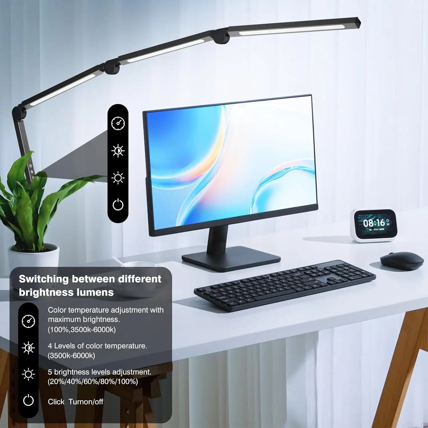 Segrass Bright LED Desk Lamp