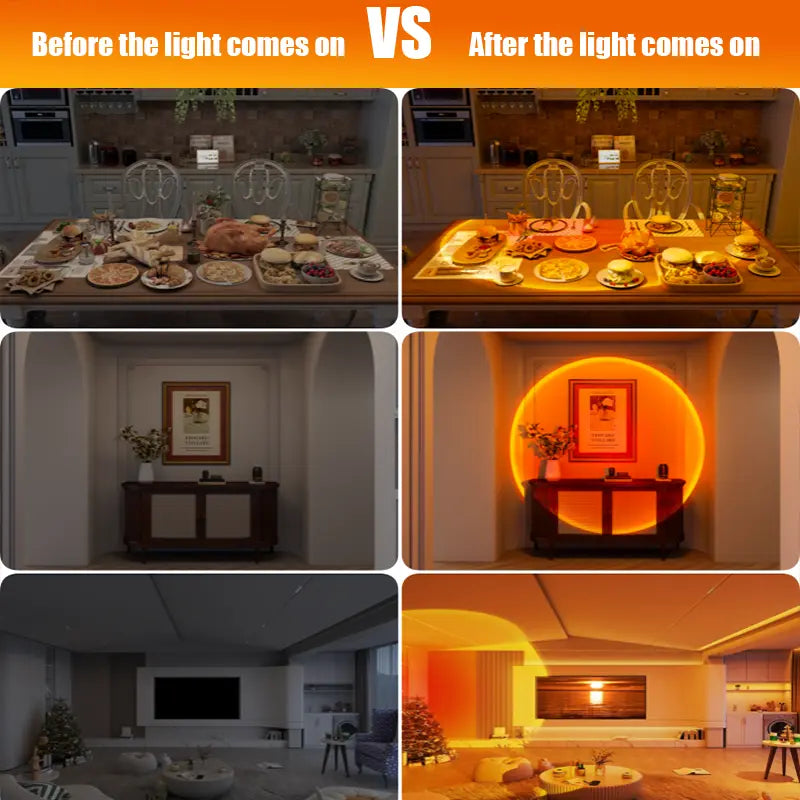 Sunset Lamp Projector