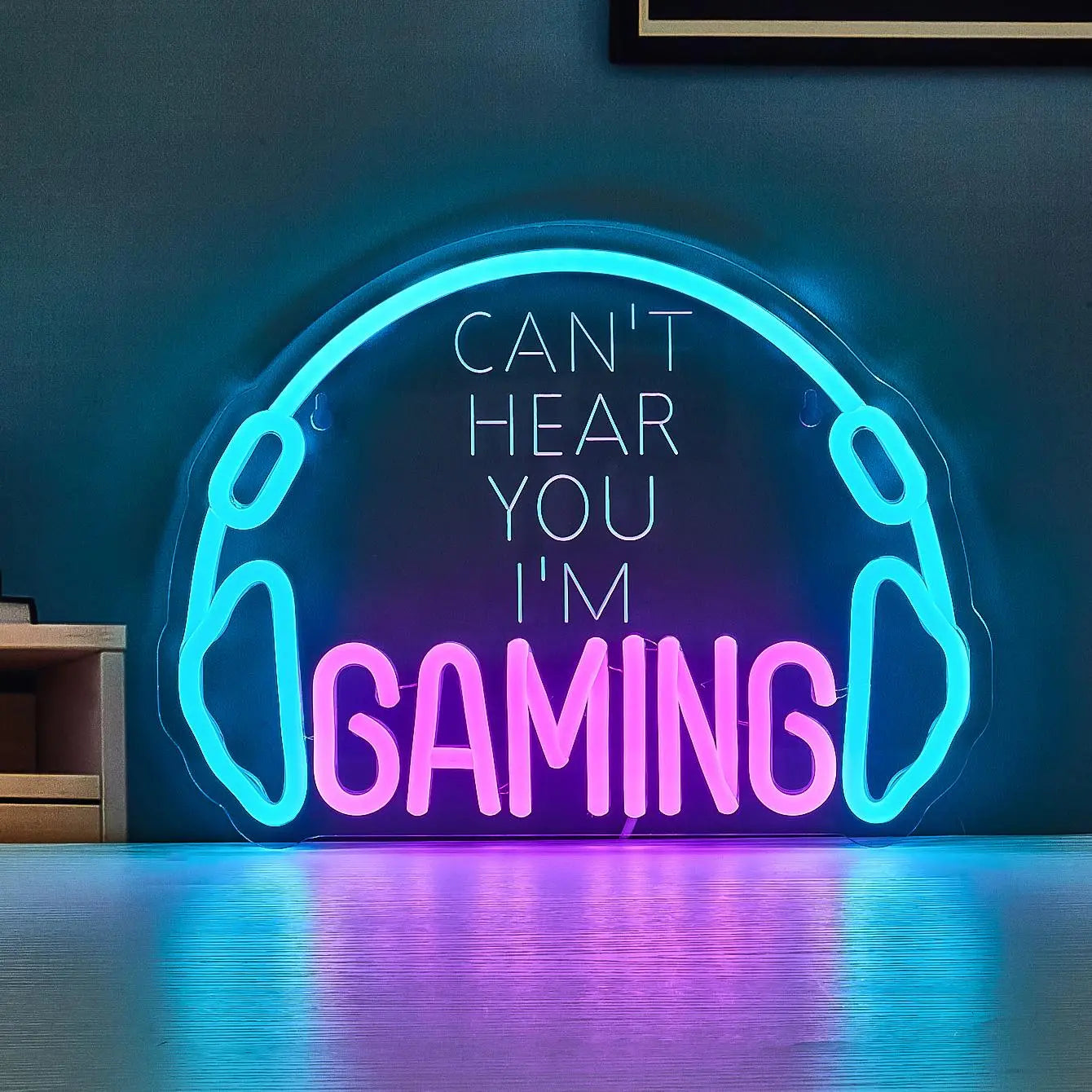 Creative Gaming Zone & Earphone Design Neon Sign