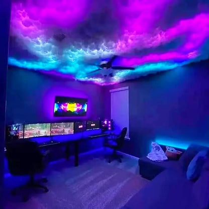 3D Thundercloud LED Light, Cotton Lightning Cloud
