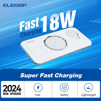 ELEGRP Wireless Apple Charging Station