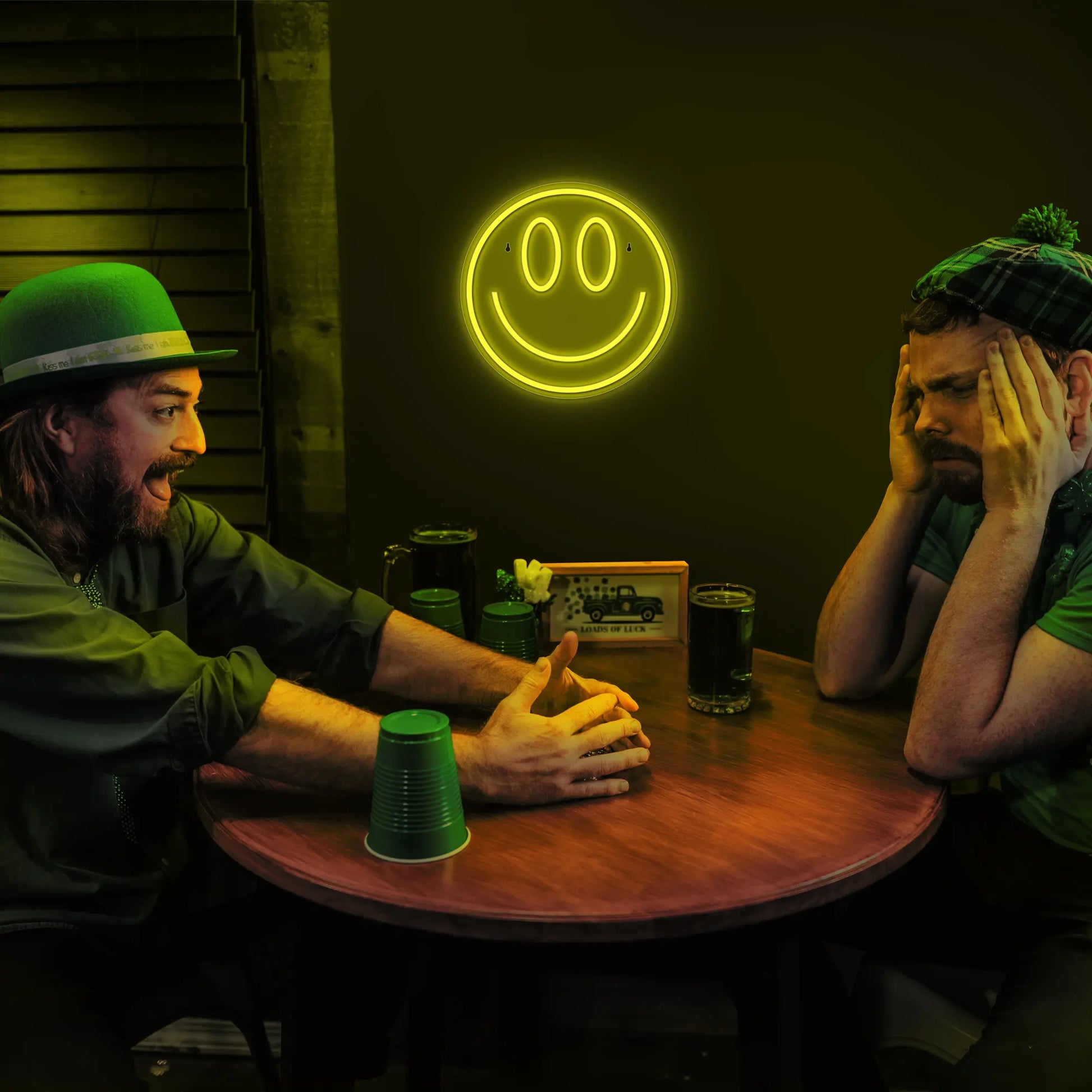 Smile Face Neon Sign