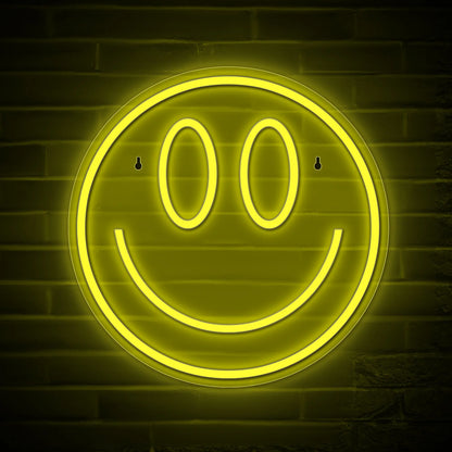Smile Face Neon Sign