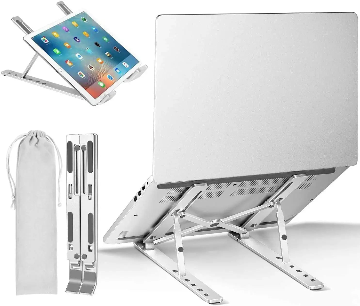 Portable Aluminum Foldable Laptop Stand