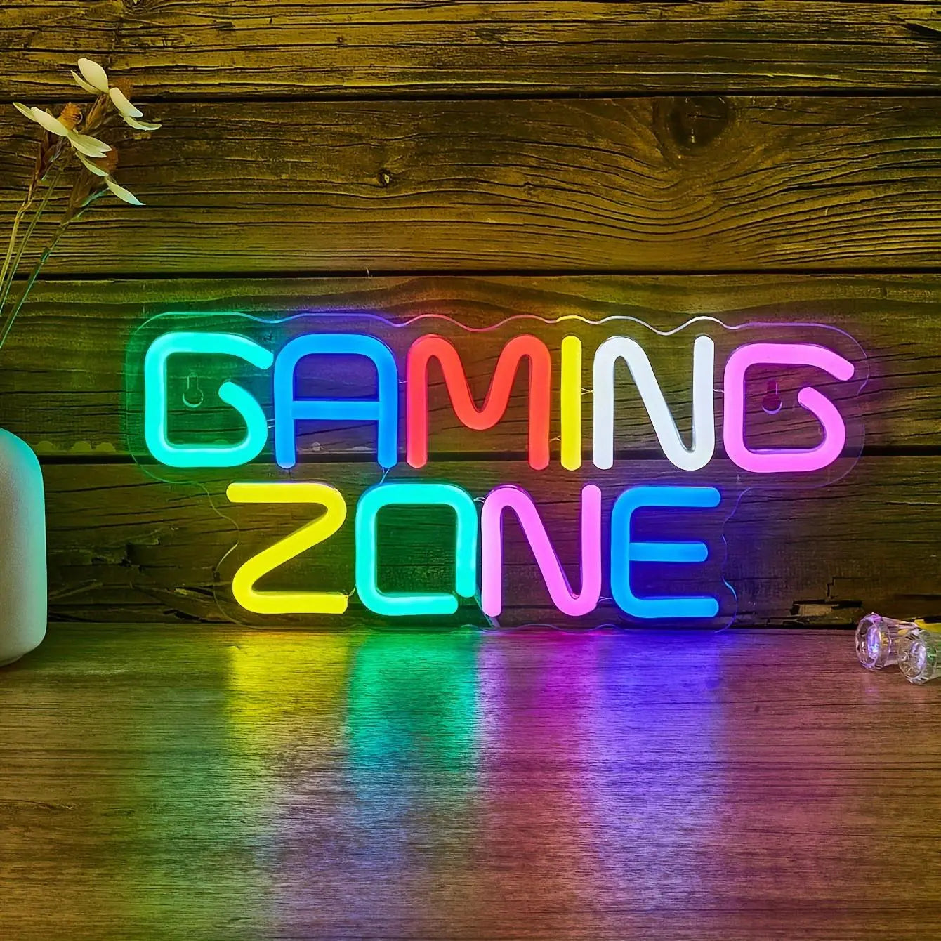 Creative Gaming Zone & Earphone Design Neon Sign