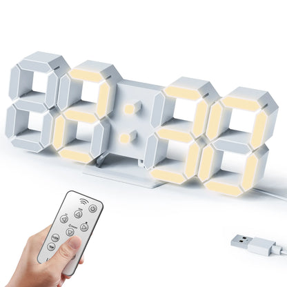 Digital 3D Led Clock