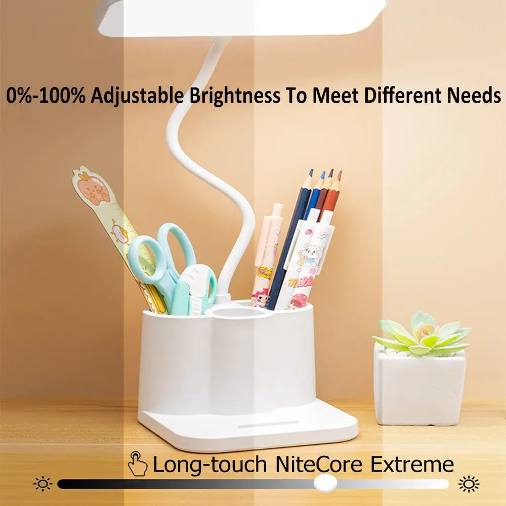 3-Color Control Mode LED Desk Lamp