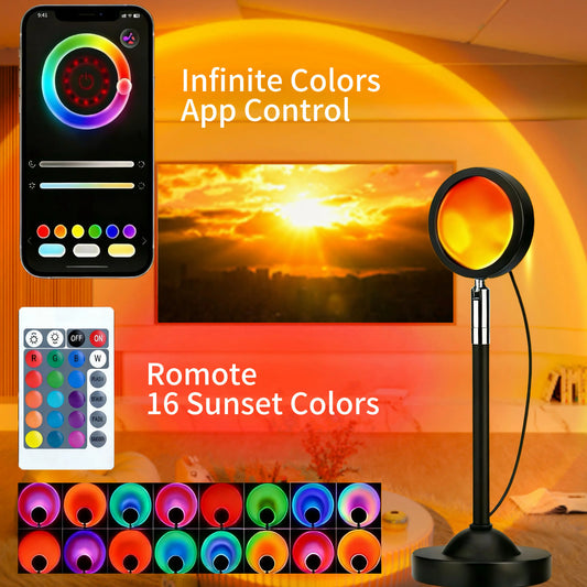 Sunset Lamp W/ App/Remote Control