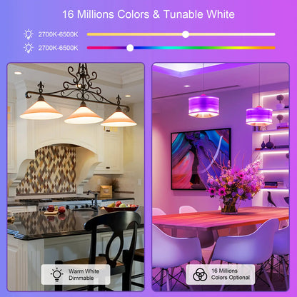 RGB Smart Bulb - 9W-120V