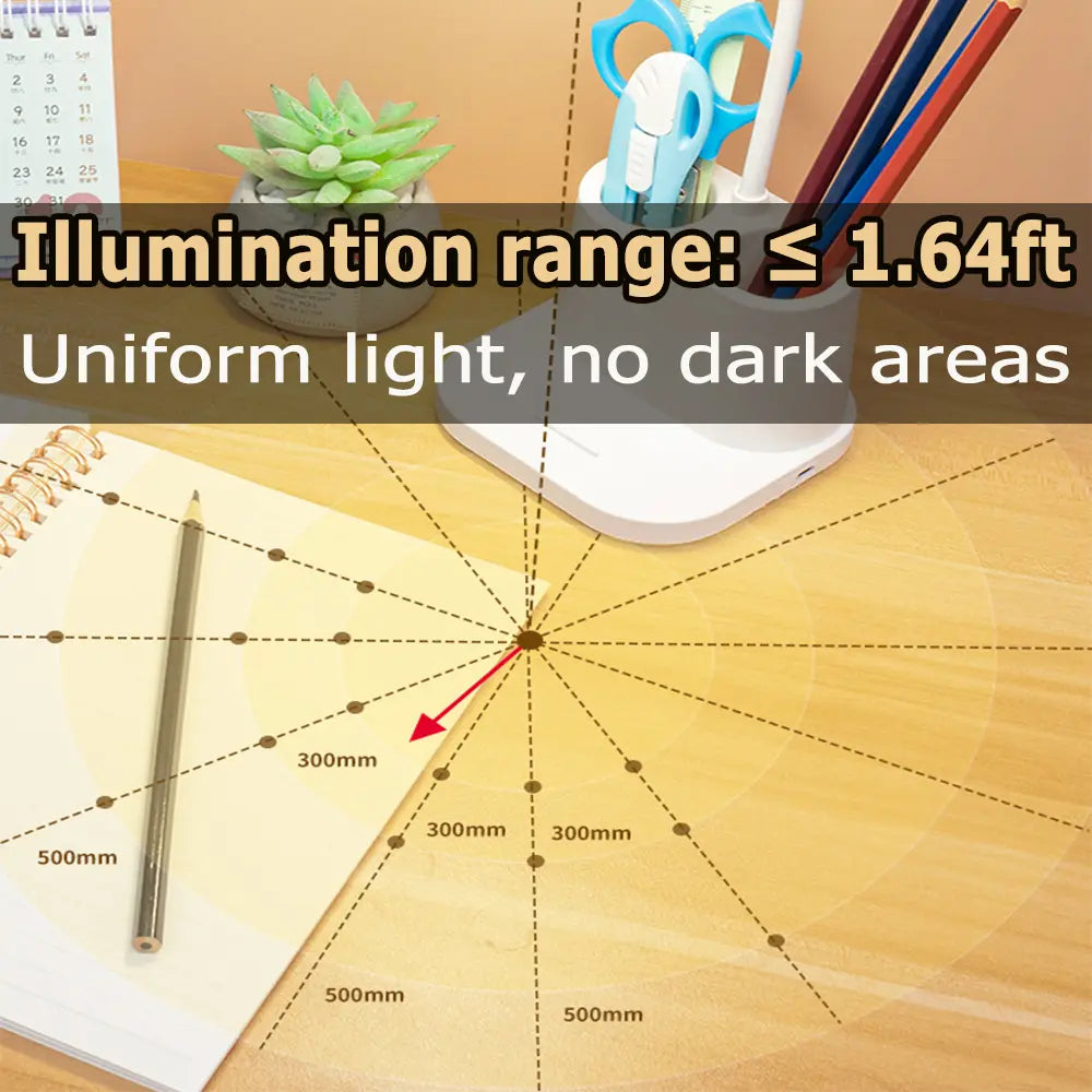 3-Color Control Mode LED Desk Lamp