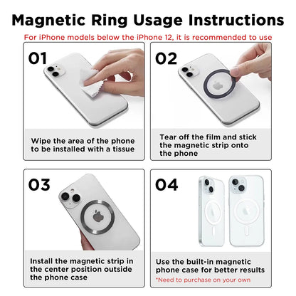 [Dealsforyoudays]5000Mah Magnetic Power Bank for Iphone 12–17 Series, Works Best with Magsafe Case or No Case, Portable Wireless Charger Summerwins